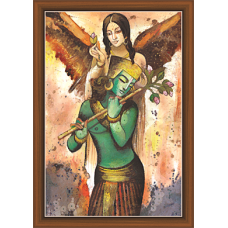 Radha Krishna Paintings (RK-9097)